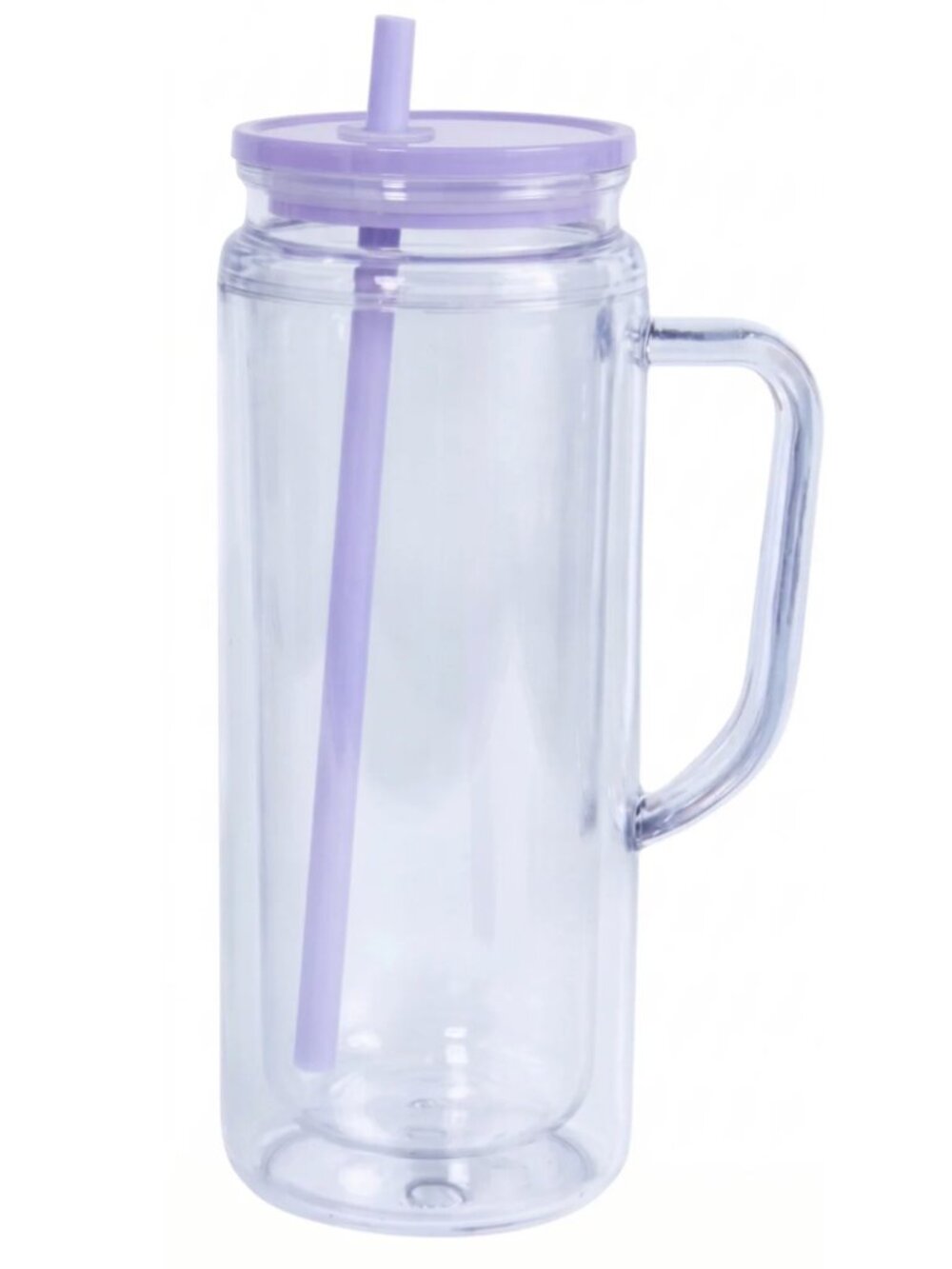 Custom 20oz Acrylic Tumbler w/ Handle | Glitter Filled Cup | Snow Globe Cup - Picture 3 of 11